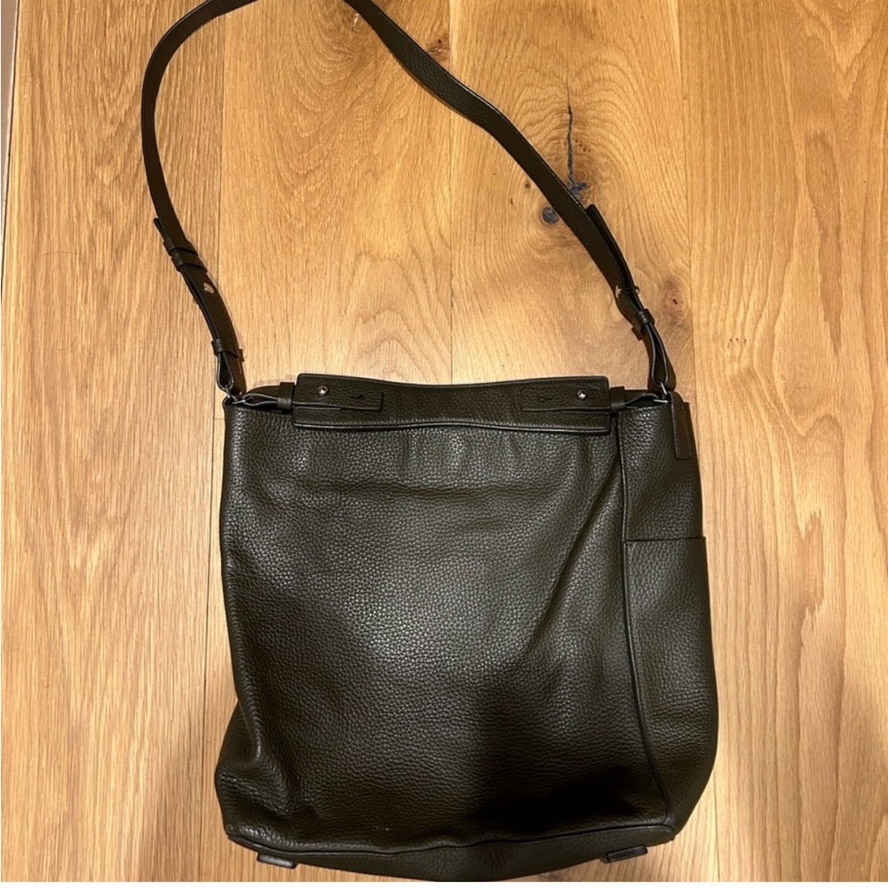 All Saints Mast Shoulder crossbody leather Tote